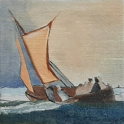 Liebner-Anthony van Zyl - Ship at sea